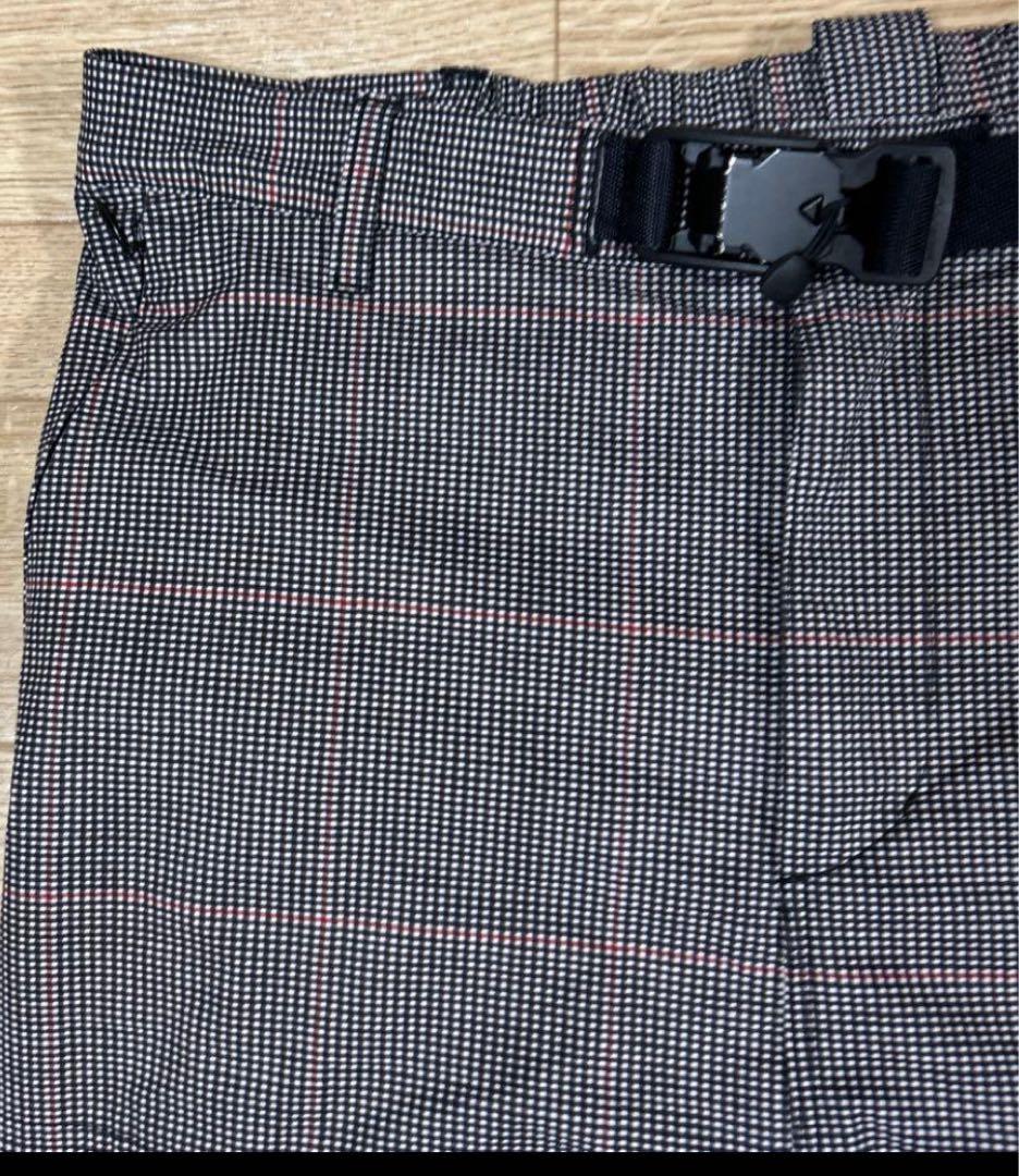 Russeluno チェック柄 スリムフィットパンツ