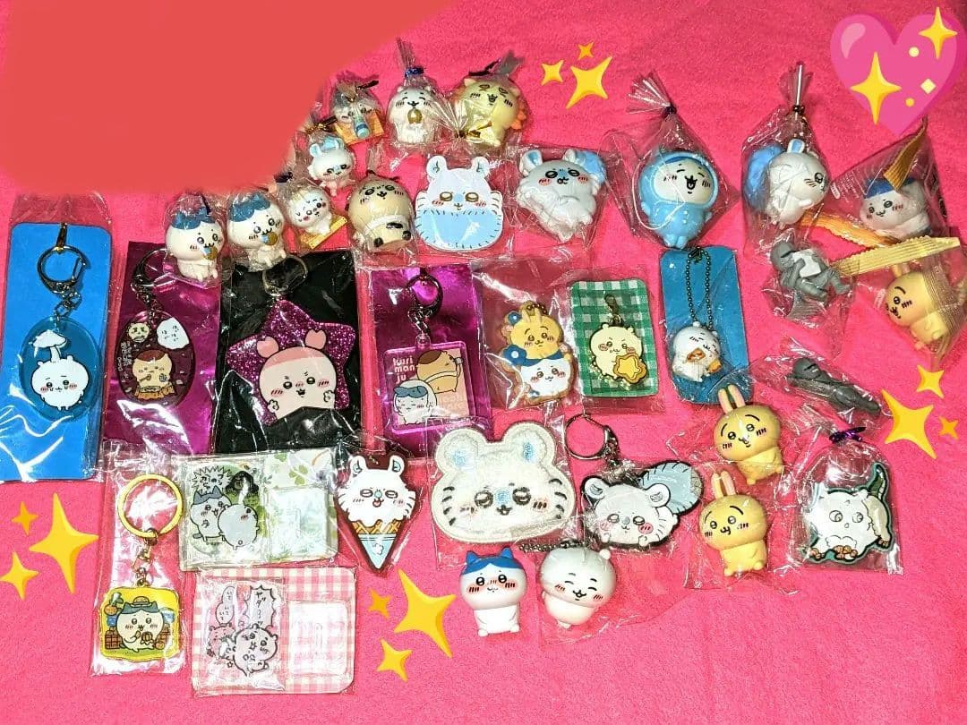 ♡ちいかわ♡新品♡ちいかわ フィギュア＆キーホルダー＆ちいかわ仲間達のグッズ♡♡