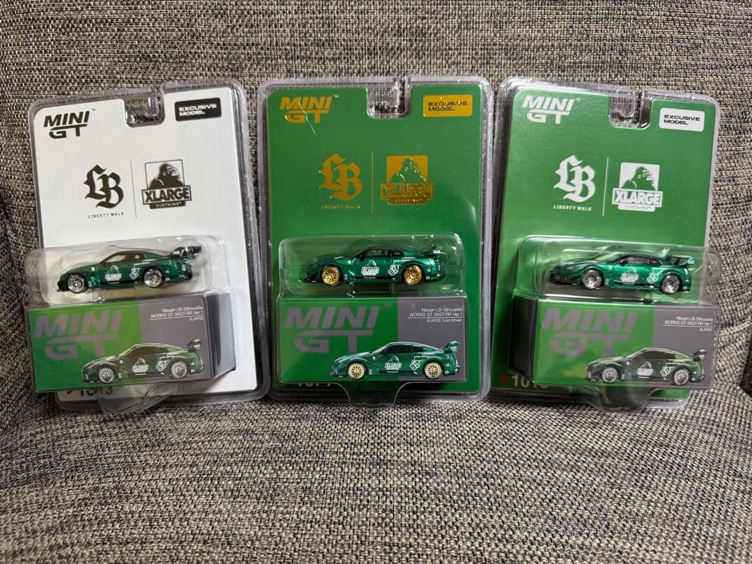 MINIGT LBWK × XLARGE 3種コンプリートセット　GT-R