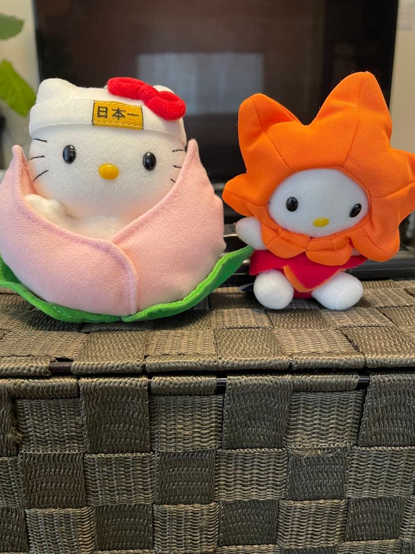岡山限定 ご当地 ハローキティ もも ぬいぐるみ