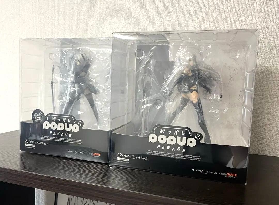POP UP PARADE フィギュア　2B A2 2体セット　ニーアオートマタ