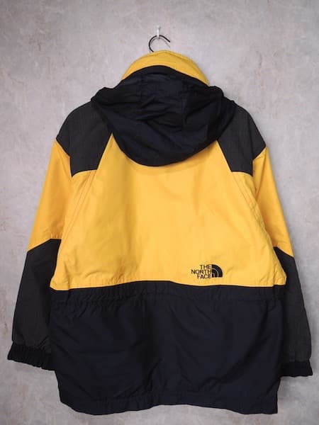 ノースフェイス スキージャケット●TNF-711/メンズM/黄色/オールド90s