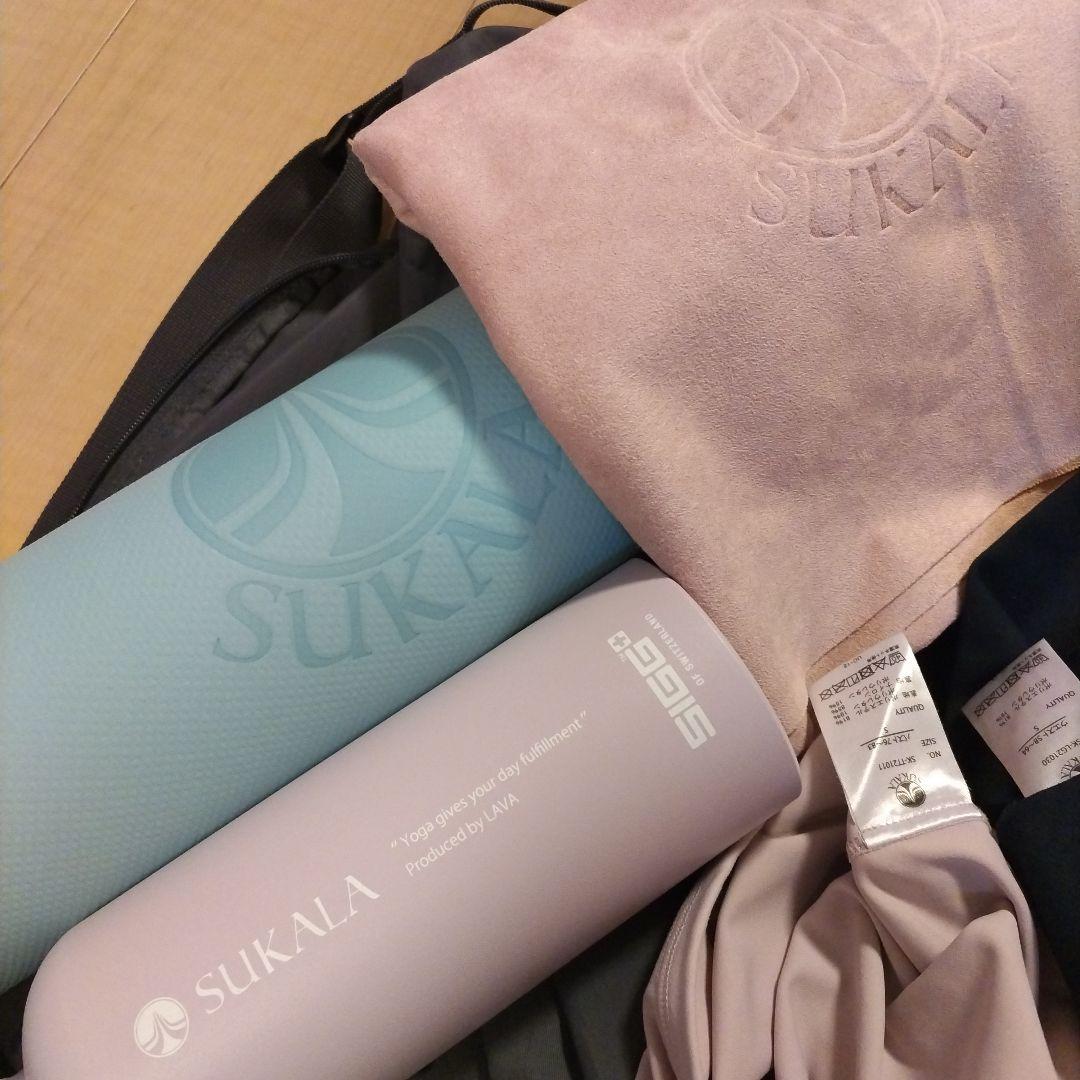 【LAVA】ヨガセット Sサイズ ヨガマット/ウェア上下/バッグ/まとめ売り