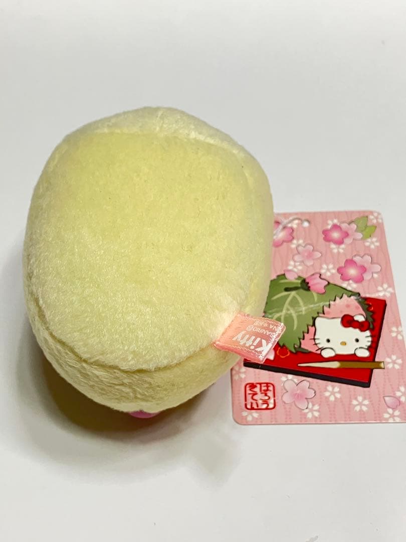 ハローキティ　和菓子 ぬいぐるみ マスコット うさぎまん　2007年 タグ付き