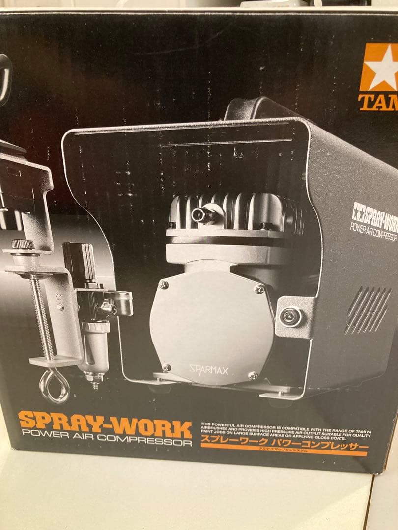イノ　タミヤ　No.53スプレーワーク　パワーコンプレッサー