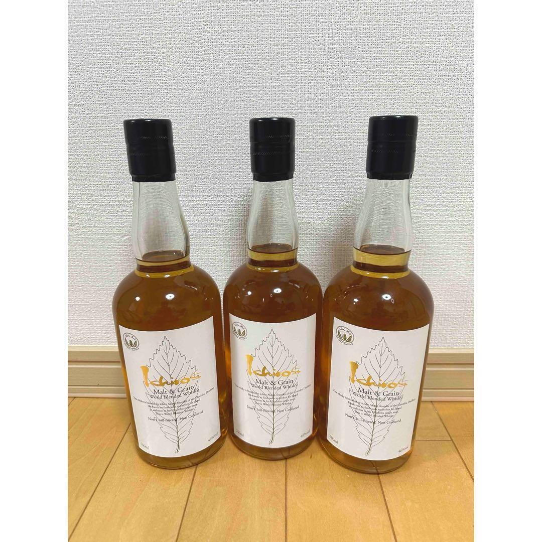 ❗️期間限定値下げ❗️イチローズモルト&グレーン　ホワイトラベル46% 3本セット