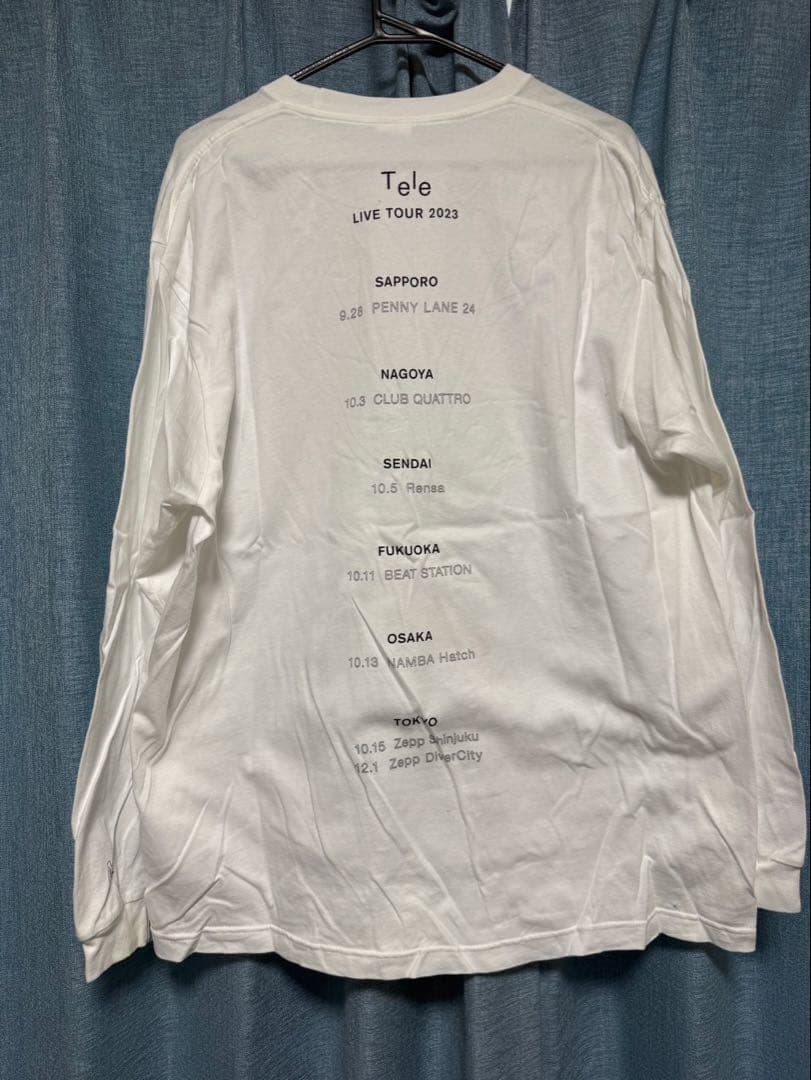 Tele 祝呪ツアーロンT 希少 XL