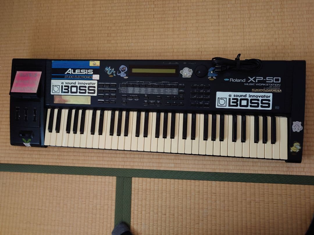 Roland XP-50 シンセサイザー　通電のみ確認　ジャンク