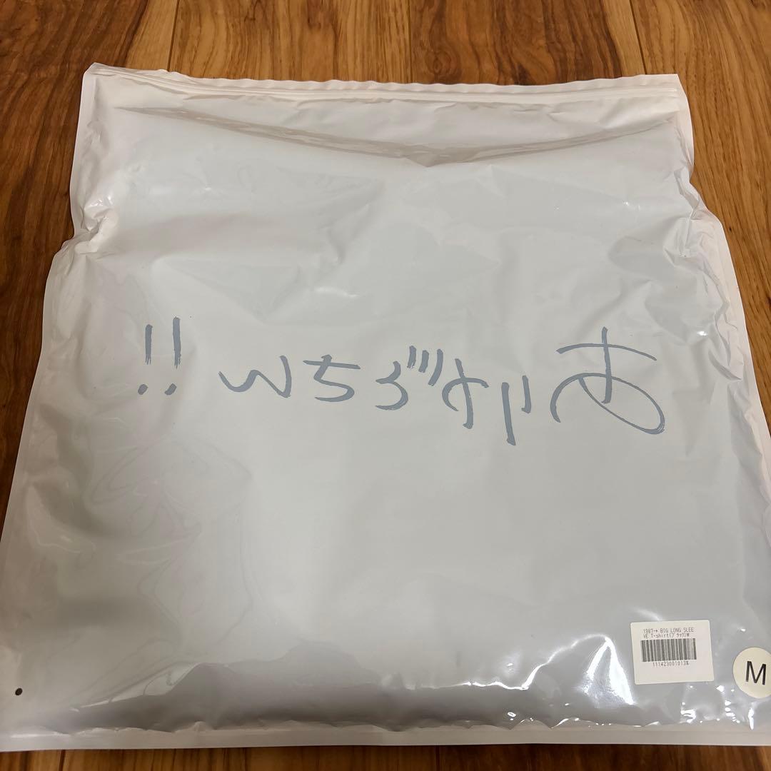 ♦︎新品・未使用品♦︎スピッツオンライン限定♦︎1987→ロングTシャツ♦︎M♦︎ブラック