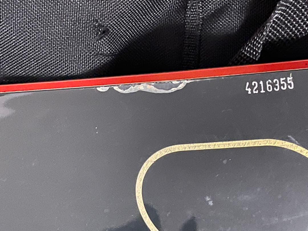 スノーボード3点セット、カバー付き