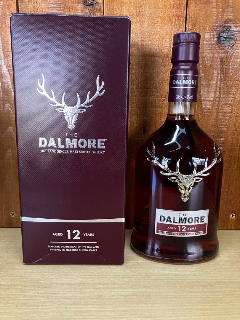 THE DALMORE 700mℓ 12年　非売品コースター2個付き　新品