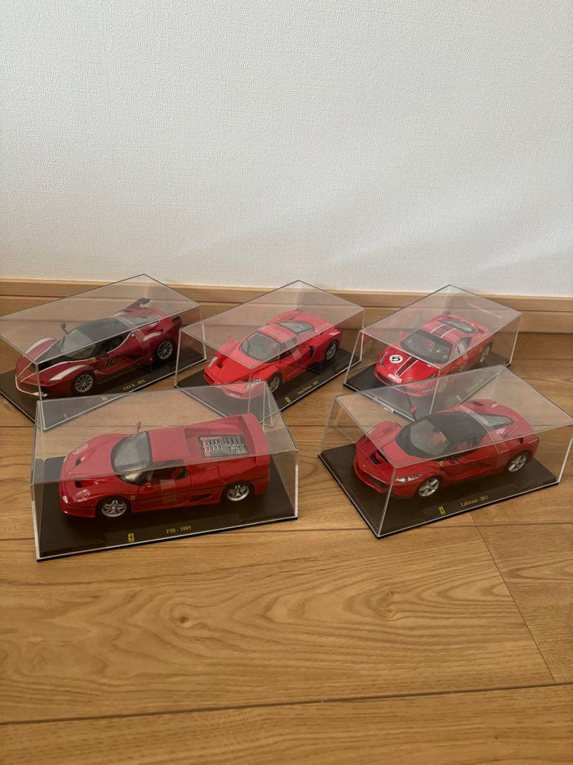 デアゴスティーニ　ケース未開封1/24フェラーリコレクション　31台分