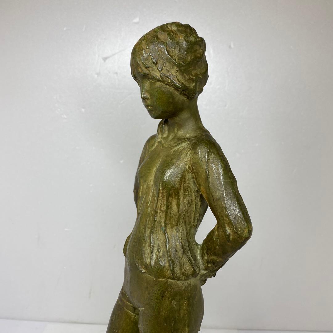 高野佳昌　ブロンズ　高さ約47.4㎝　トニエ　東さ7-0809☆2F