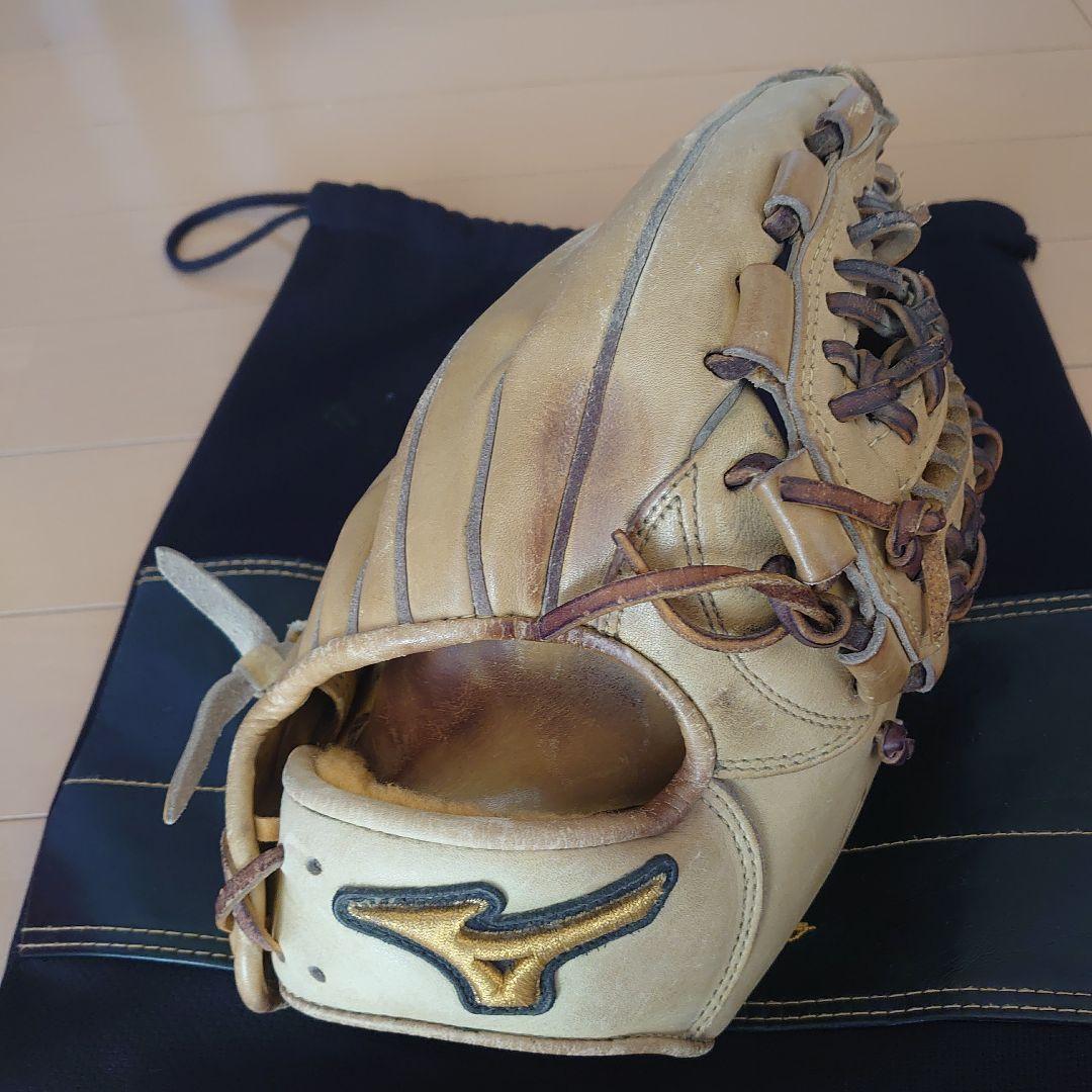 MizunoPro 硬式グローブ イエロー