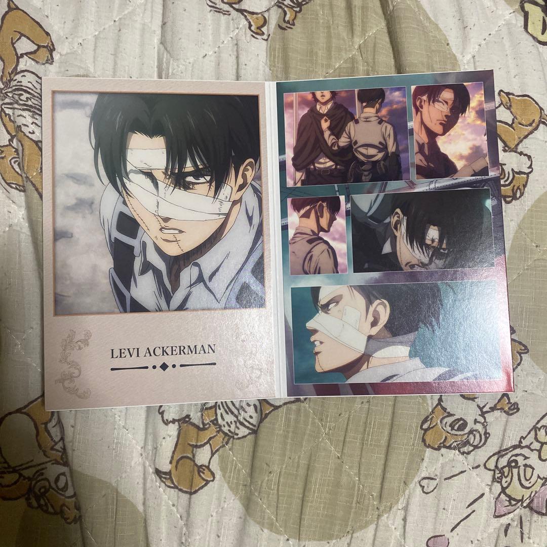 「新品未開封」一番くじ進撃の巨人地鳴らしB賞リヴァイ、おまけ付き