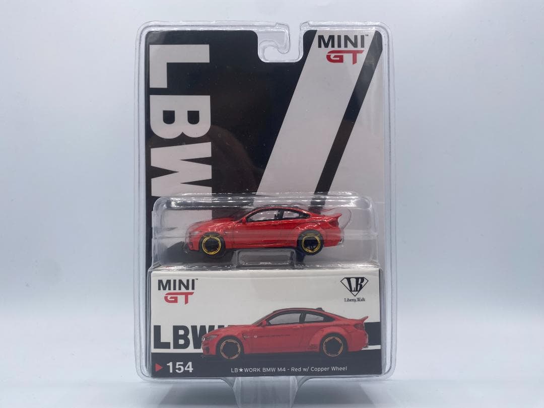 MINI GT  M4 レッド ミニカー
