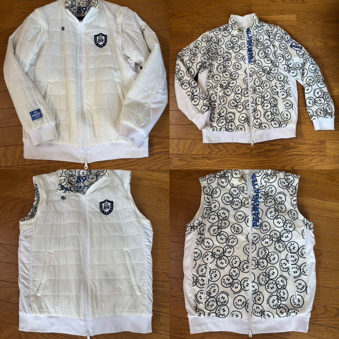 PEARLY GATES／パーリーゲイツ／中綿リバーシブルブルゾン／サイズ６