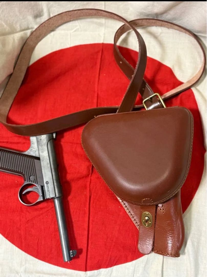 大日本帝国 南部14年式拳銃嚢 ホルスター（複製品）サバゲ　陸軍　将校　下士官