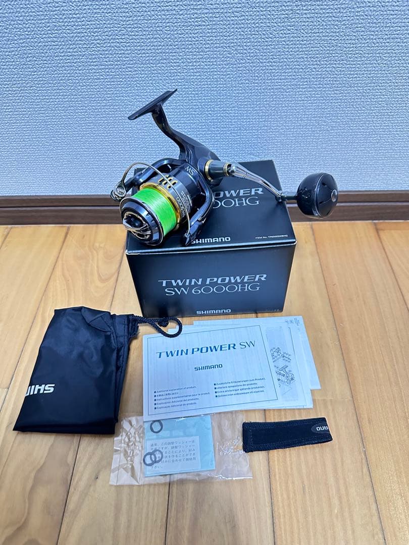 ツインパワー TWIN POWER SW 6000HG 新品ラインおまけ付き