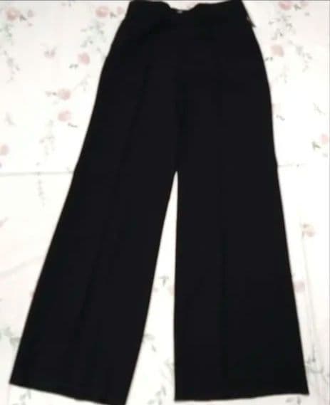 SALE☆チャコット　社交ダンス　W85 スラックス　黒 　ダンス衣装