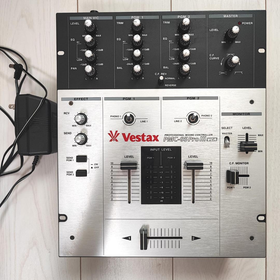 【完動品】Vestax PMC-05 Pro III DJミキサー