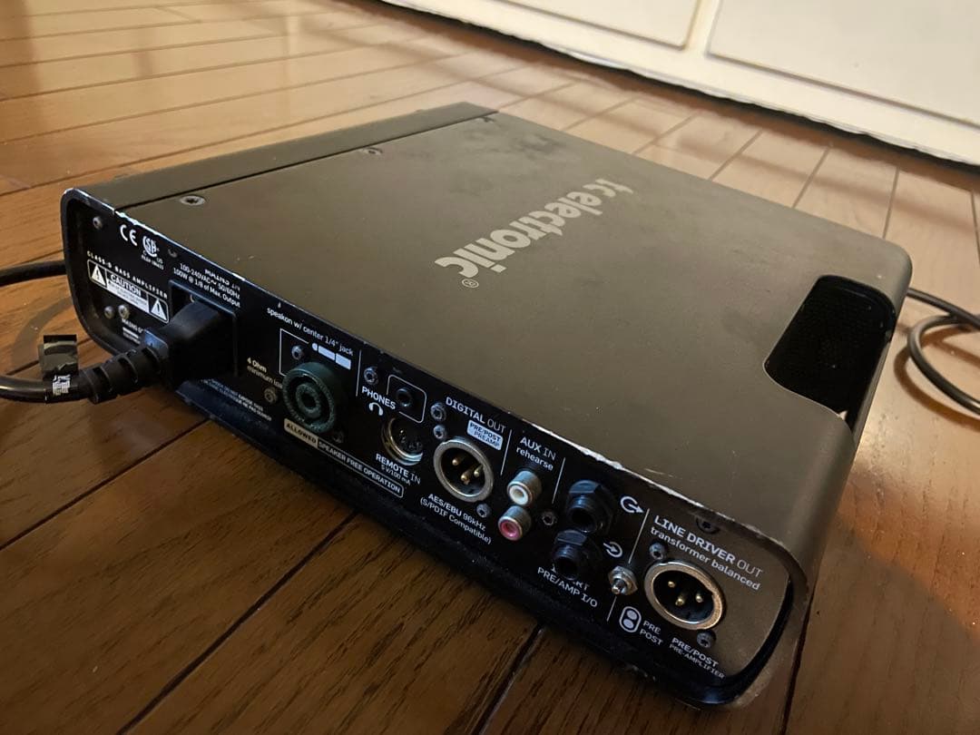 【よっぴー】tc electronic RH750 ベースアンプ