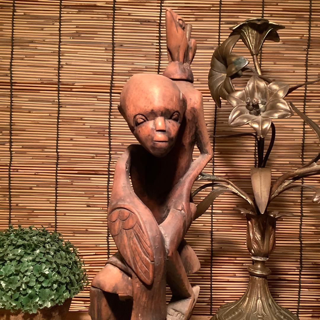 16世紀・霊物崇拝「自然界精霊」生霊・魂・自然霊・アミニズム・木彫