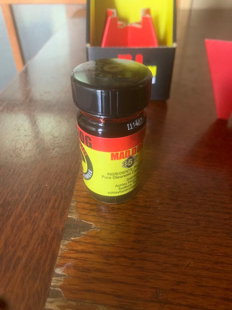 激辛ソースインテリア用、マッドドックNo.9プリュトニューム