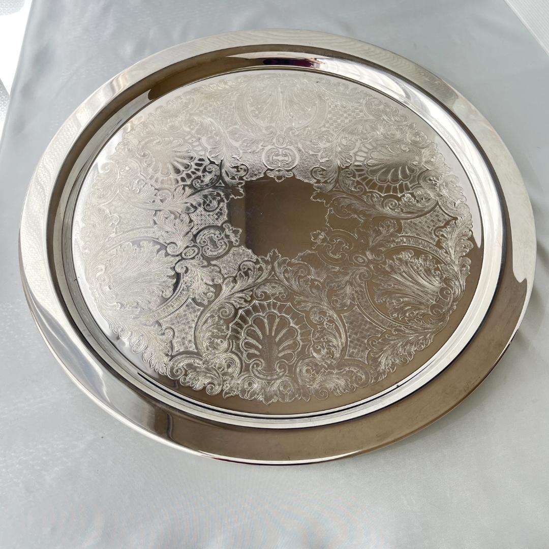 【KENT】ギャラリートレー / センターピース　48cm 特大サークル