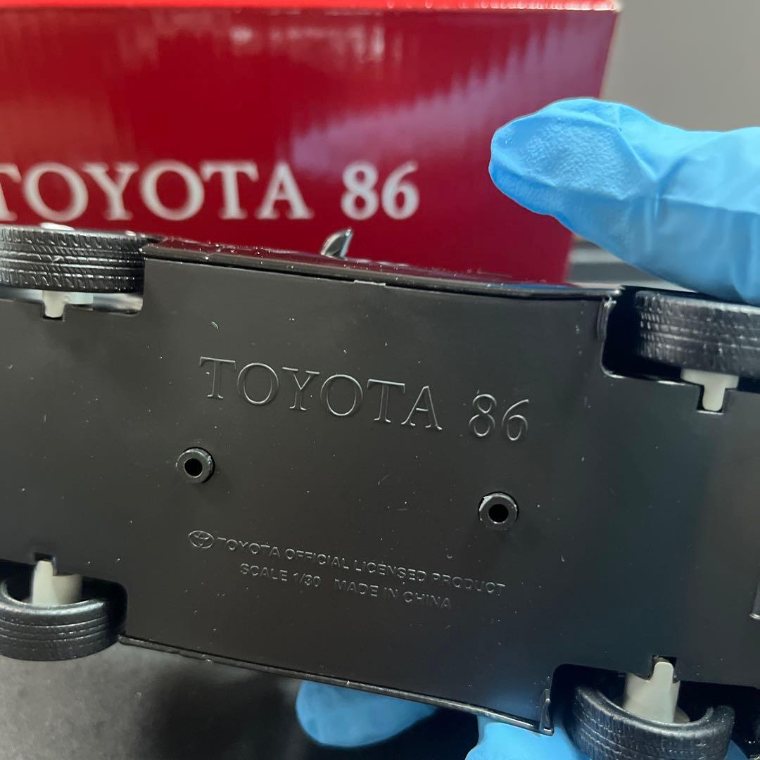 非売品　トヨタ86 カラーサンプル　クリスタルブラックシリカ