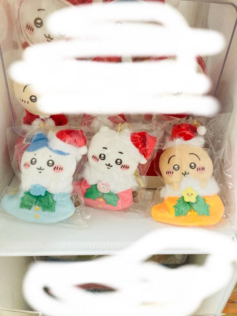 ちいかわ クリスマス オーナメントにもなるマスコット　ハチワレ　うさぎ