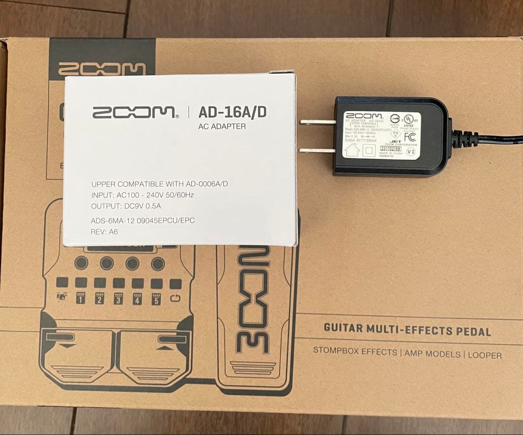 ZOOM G1X FOUR ギターマルチエフェクター AD-16アダプターセット