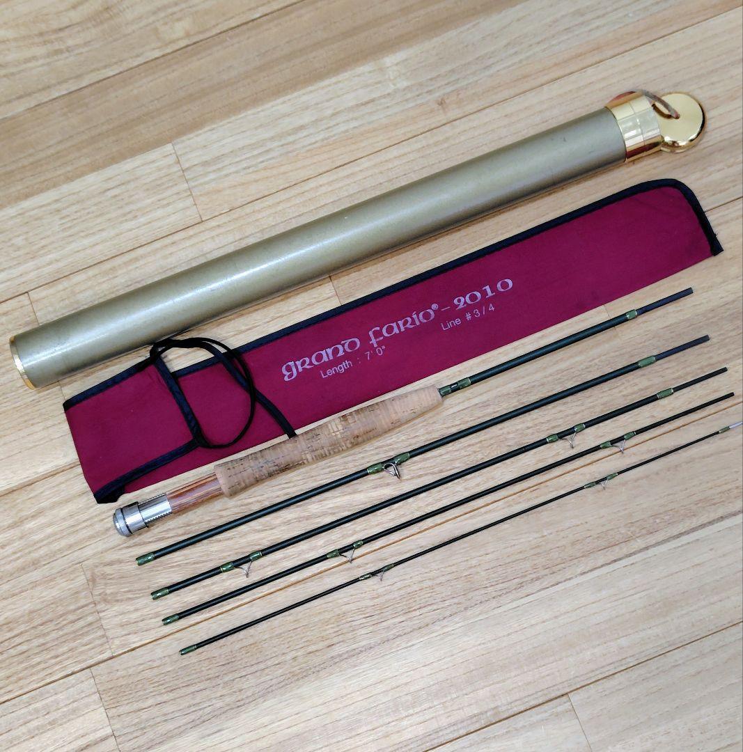 美しいディープグリーン 7ft ＃3/4 5ps ケース付