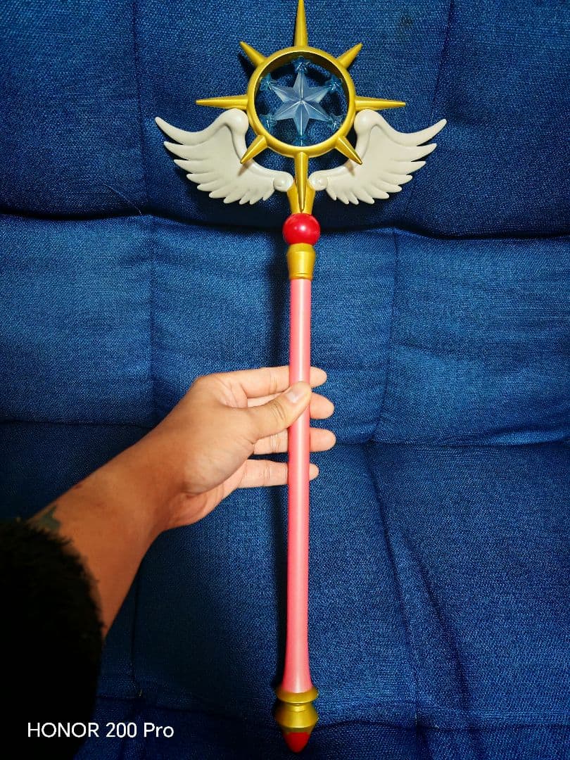 魔法の杖 星と翼のデザイン さくら