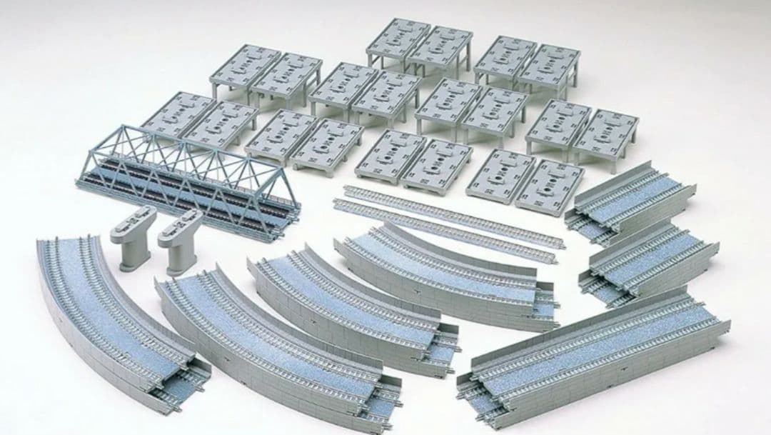 TOMIX Nゲージ レールセット 高架複線立体交差セット HCパターン