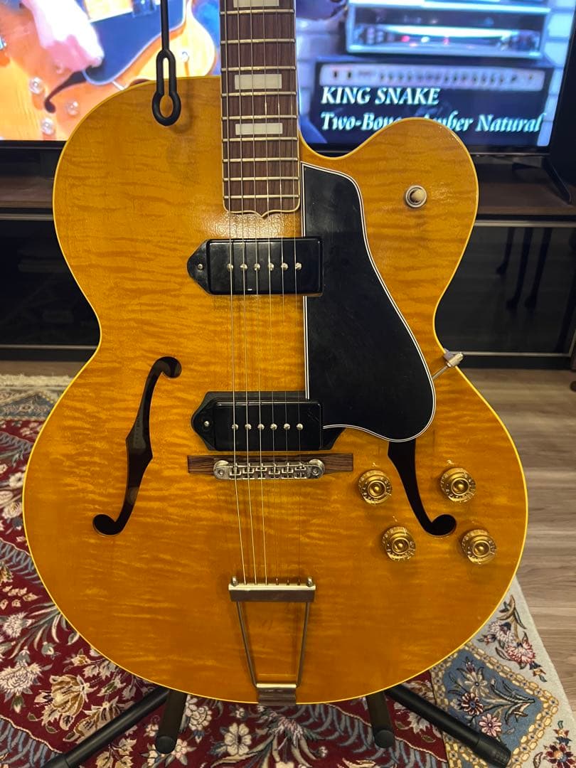 ギター KING SNAKE Two-Bone Amber Natural