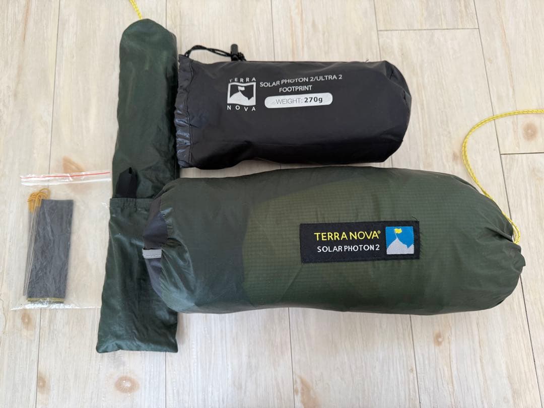 テラノヴァ　ソーラーフォトン2＋純正フットプリント
