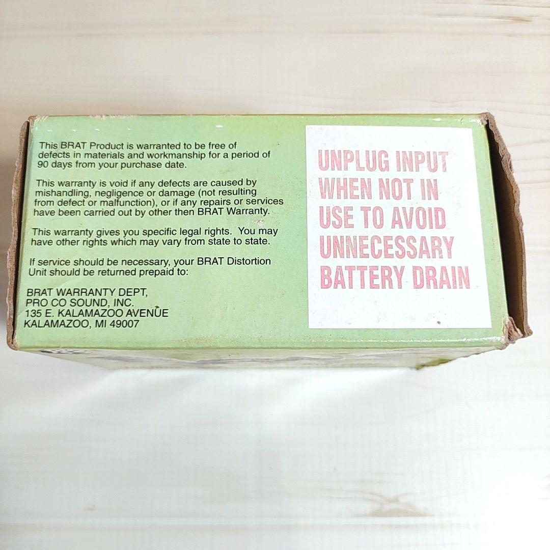 ProCo BRAT ディストーション アメリカ製 激レア