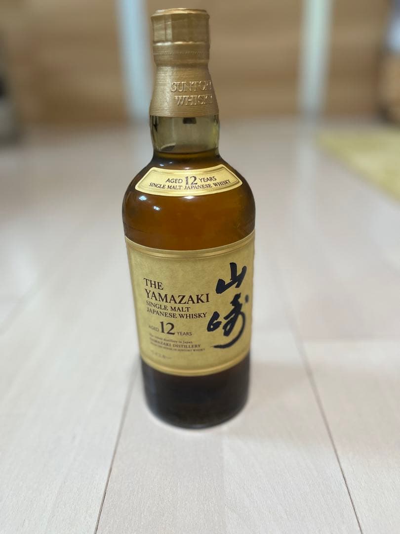 山崎12年　カートン付き　新品　未開封