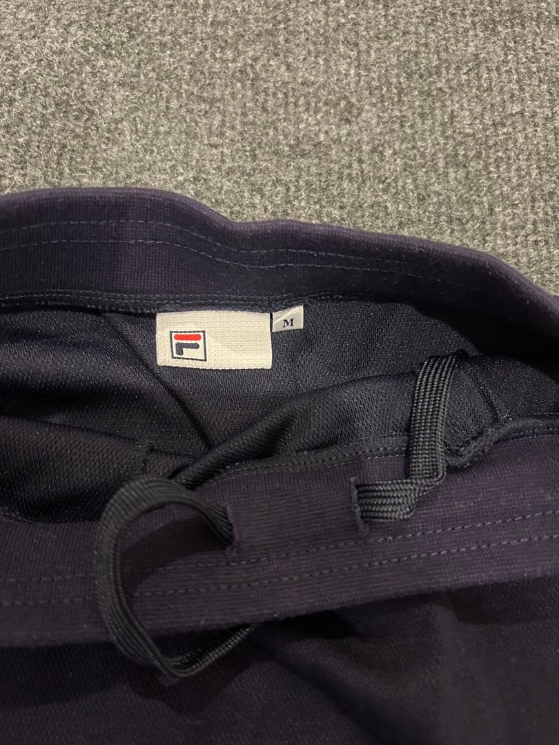 FILA ネイビー フード付きセット M