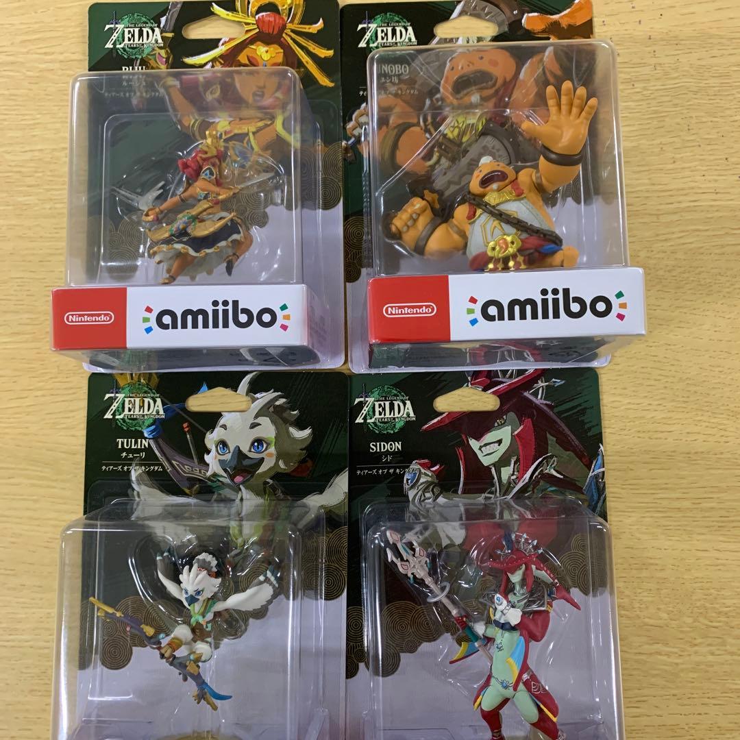 amiibo ゼルダの伝説ティアーズオブザキングダム 4種セット