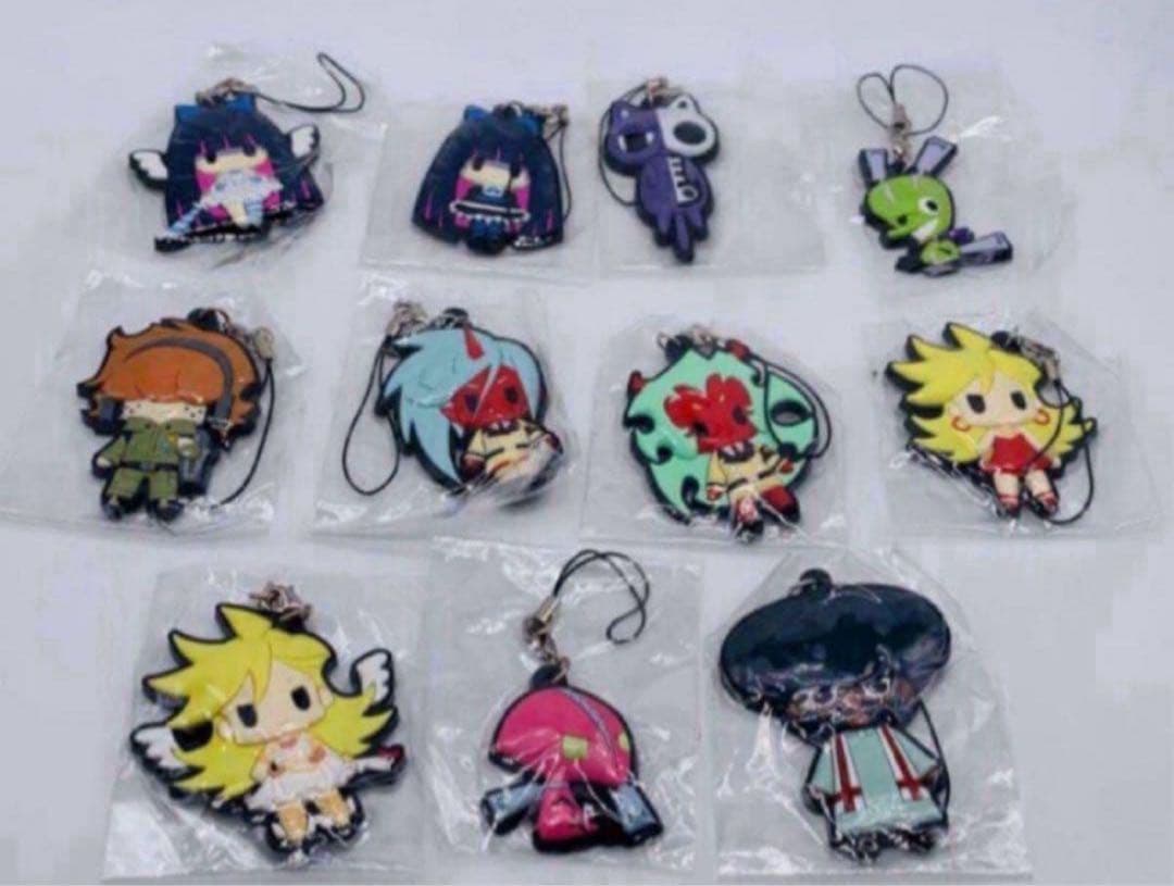 未使用 パンティ＆ストッキングwithガーターベルト ラバーストラップ 11種類