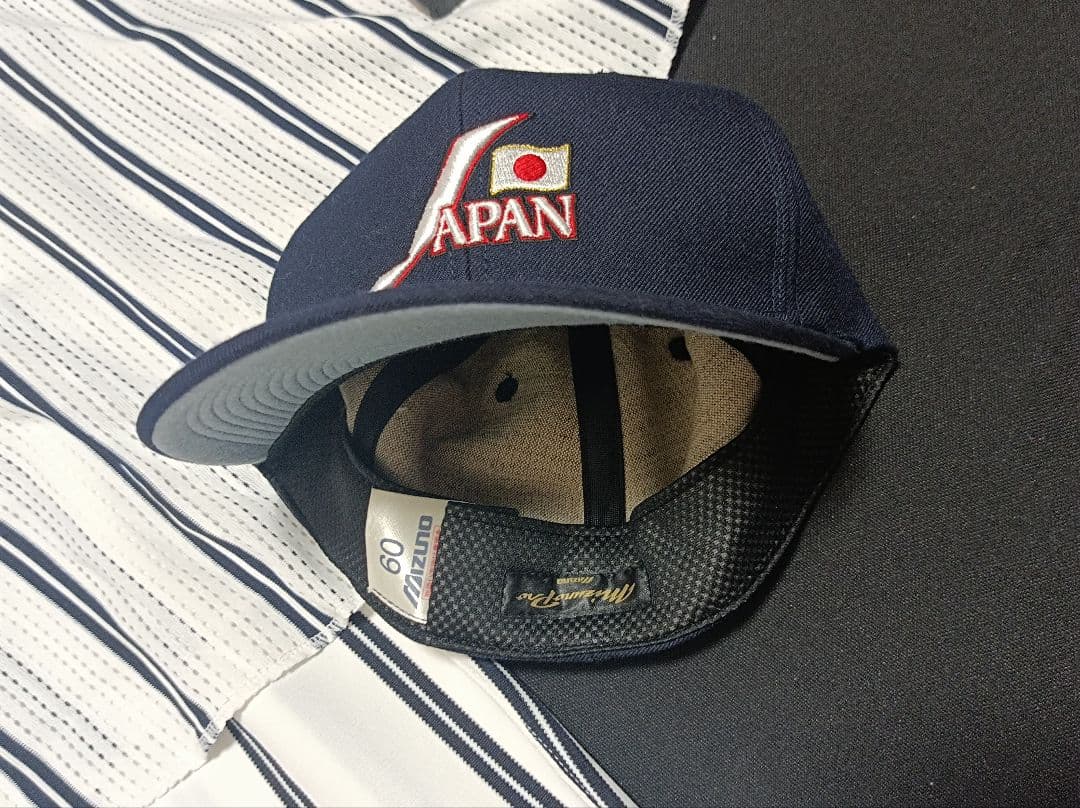 長嶋茂雄 ユニフォーム 上下 L キャップ付 ミズノ 巨人 WBC