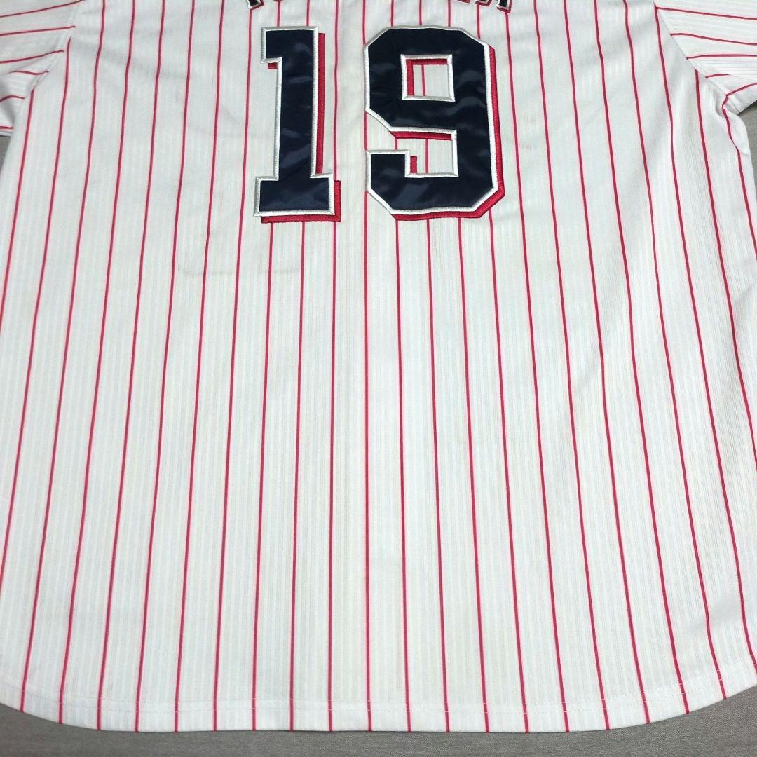 東京ヤクルトスワローズ 石川雅規 刺繍 ユニフォーム マジェスティック XL