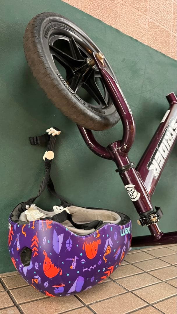 ストライダープロ　メタリックパープル