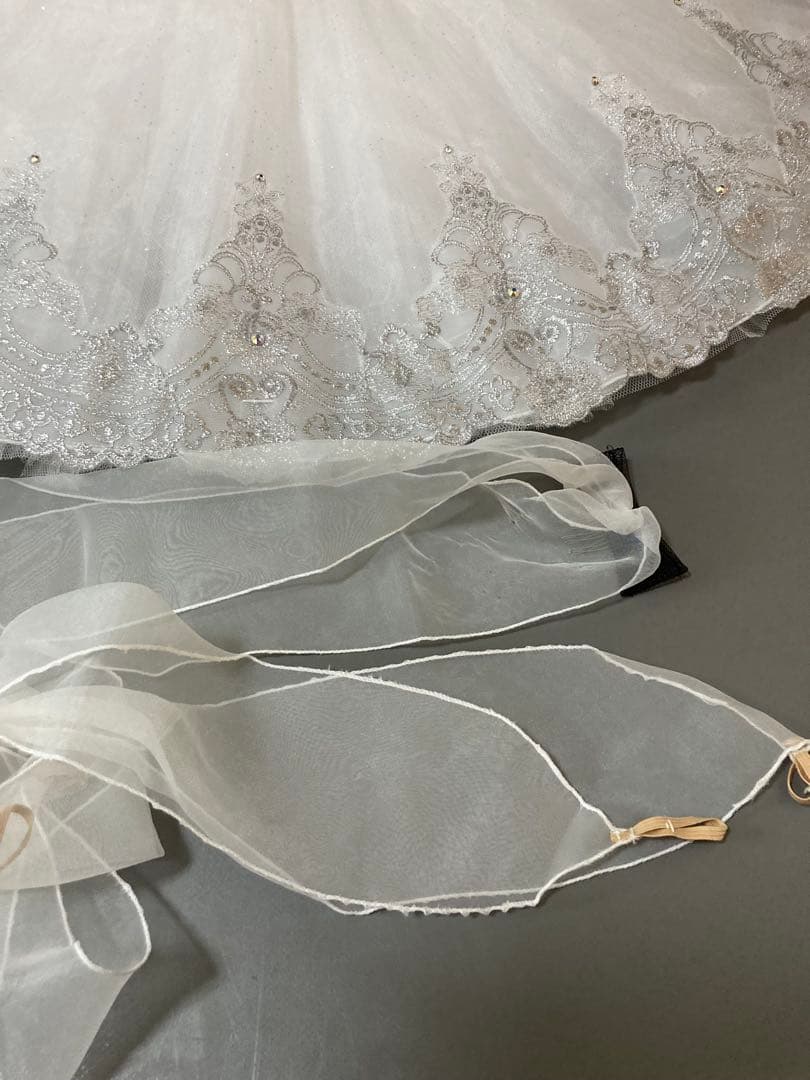 バレエ衣装　チュチュ　バヤデール　ビーズ刺繍　150〜155