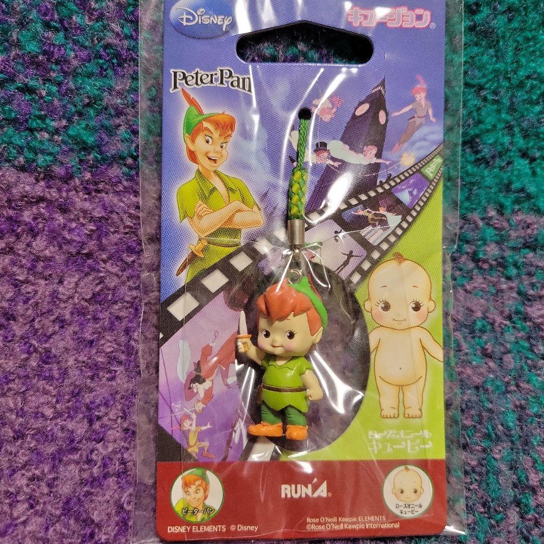 キュージョン　Disney ピーターパン 根付けストラップ