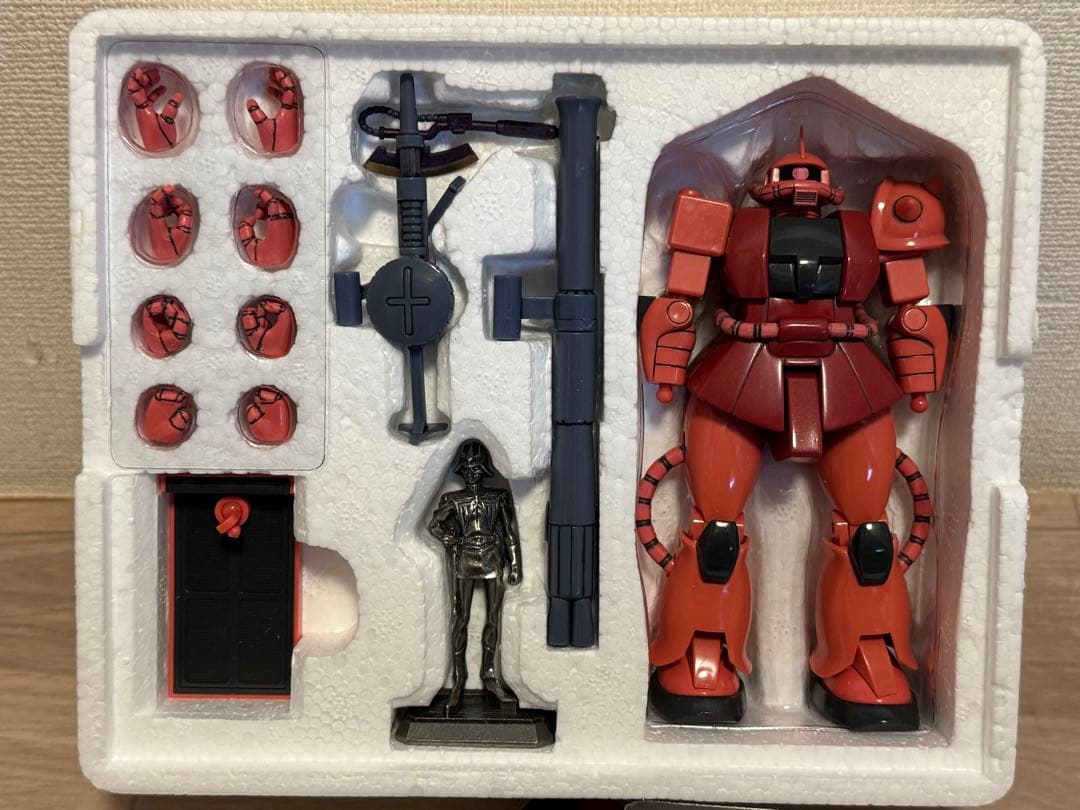 超合金 可動戦士 ガンダム ジム シャア専用ザク 量産型ザク 4点セット