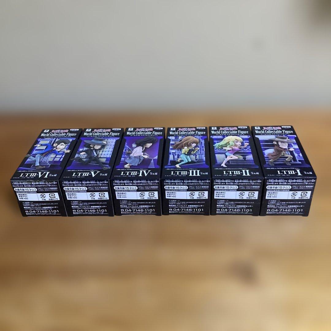 ルパン三世　コレクタブル　ワーコレ　フィギュア　12個