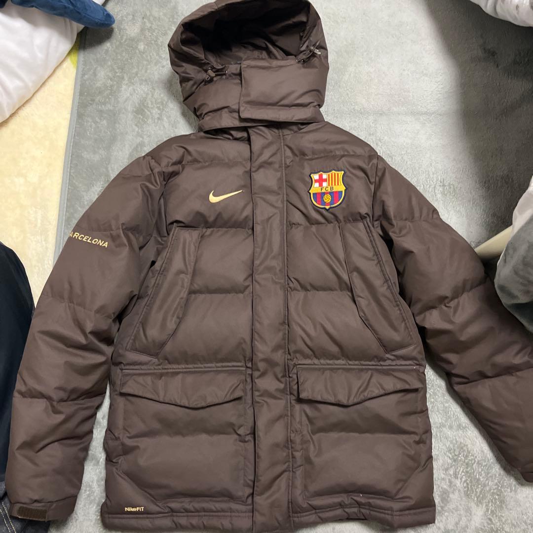 Nike FC Barcelona ダウンブラウン